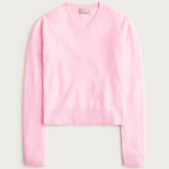 J. Crew Sweaters - J.Crew Cashmere High V-Neck Sweater